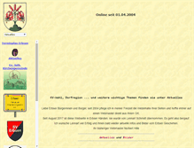 Tablet Screenshot of erbsen-online.de